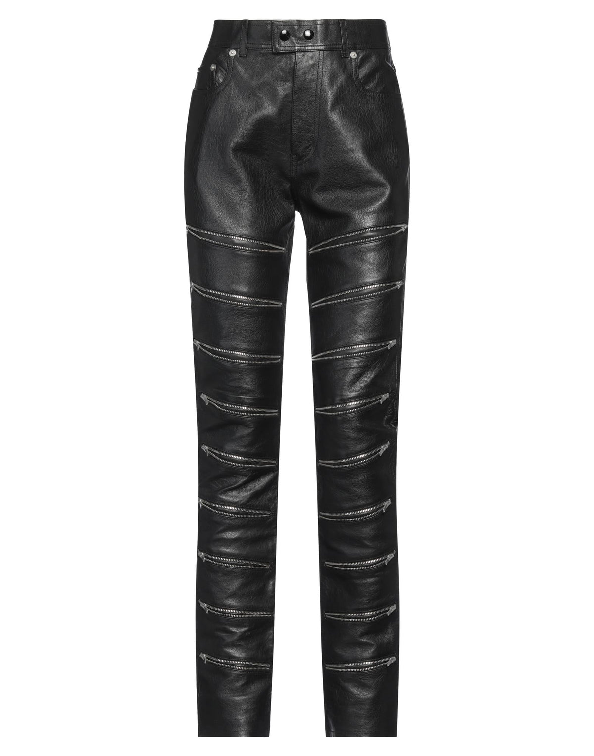 Saint Laurent Women's High-Waisted Tapered Trousers