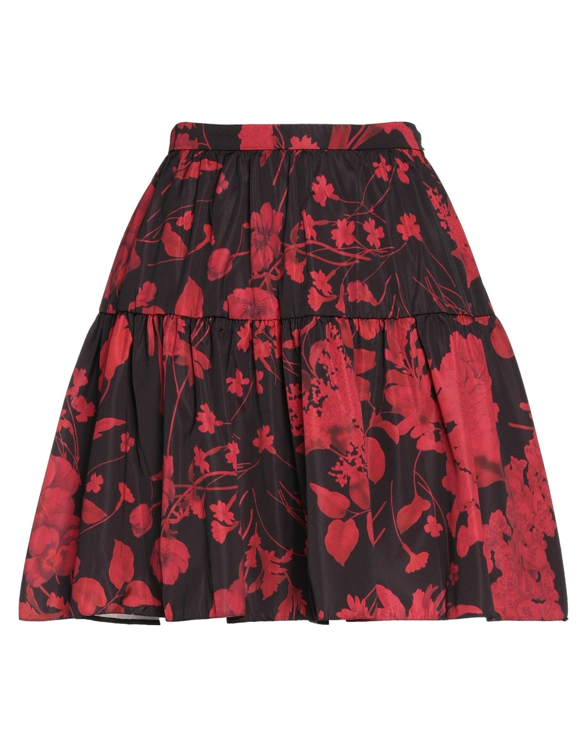 Valentino Garavani Women's Floral Zip Mini Skirt