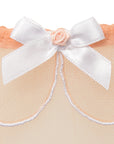 Agent Provocateur Womens C/O Lorna Brief W/Front Bow in Nude