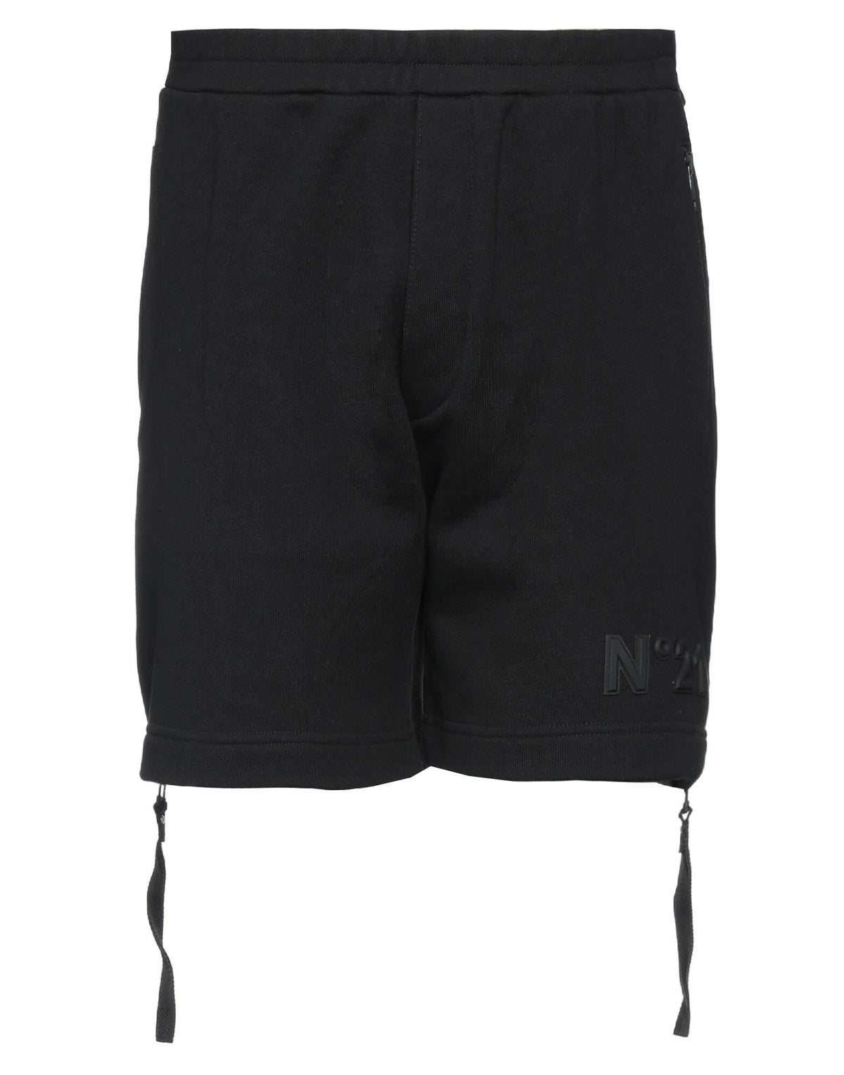 N°21 Men's High-Waisted Straight-Leg Shorts