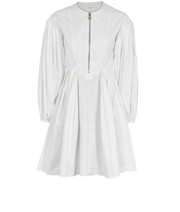 Alexander Mcqueen Women's Mini Dress in White