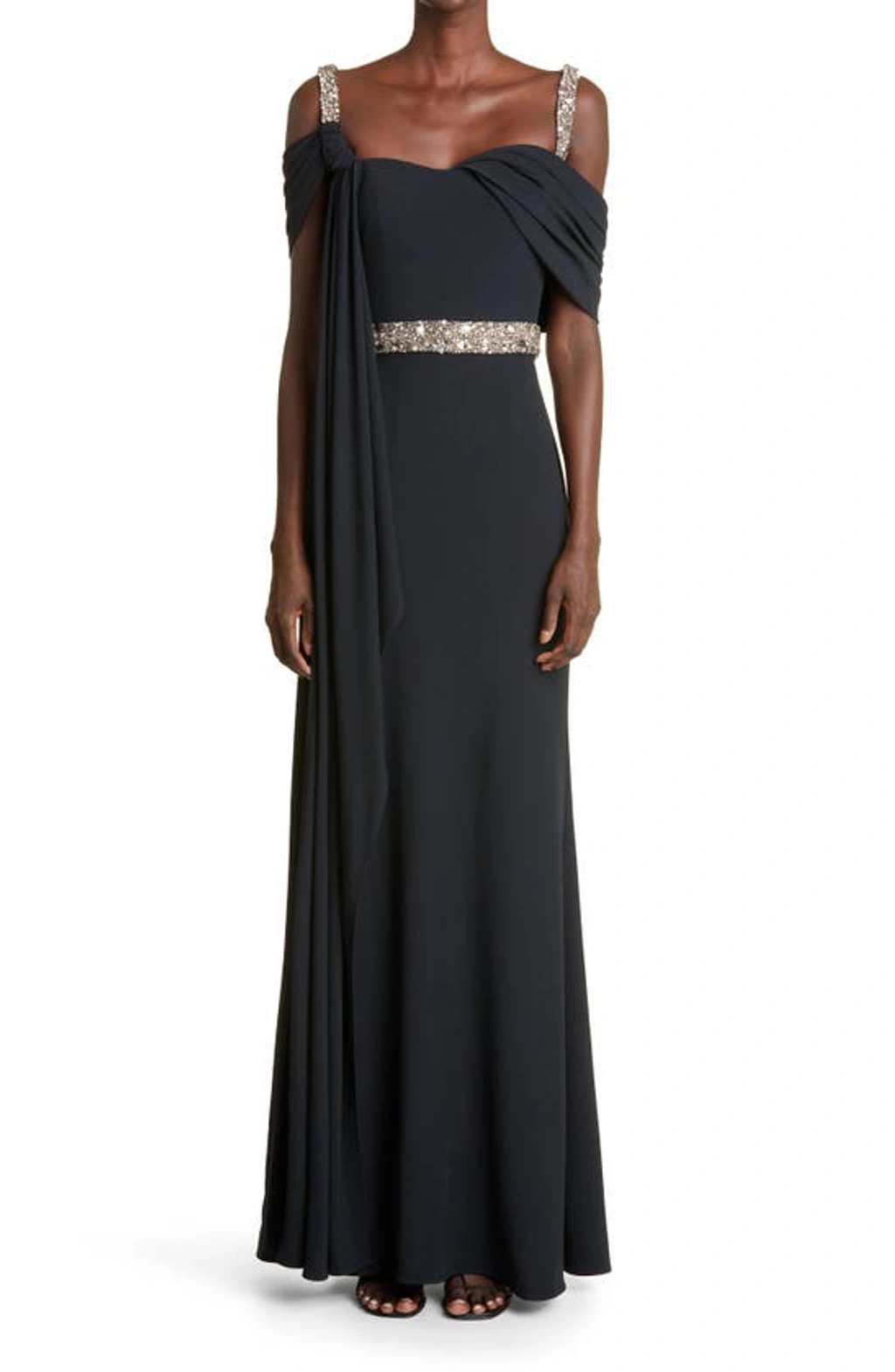 Alexander Mcqueen Women's Maxi Dress in Black