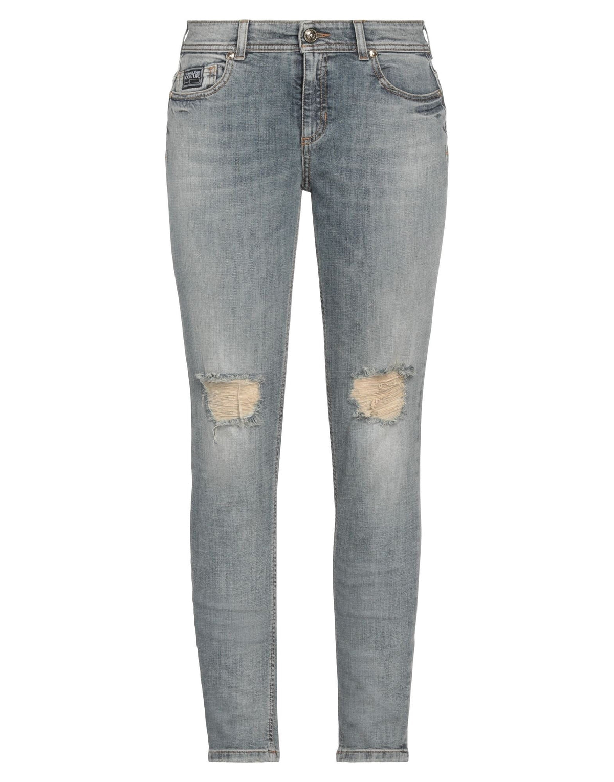 Versace Jeans Couture Women's Tapered Embroidered Jeans