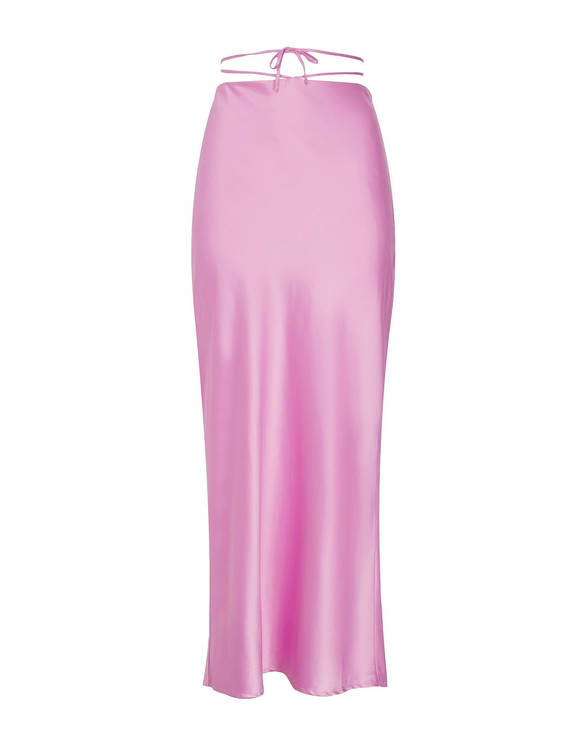 8 by Yoox Women's Satin Zip Maxi Skirt