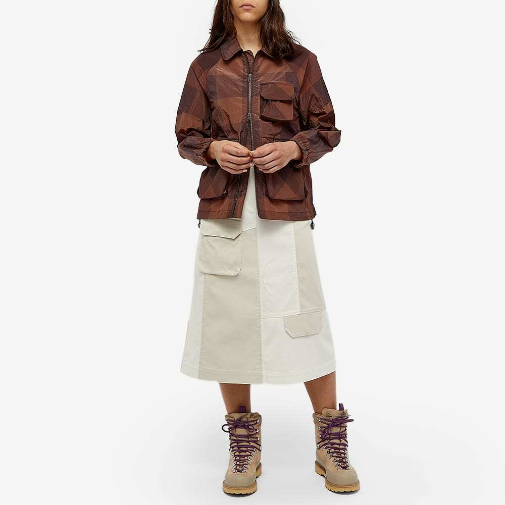 Daniëlle Cathari Women's x Woolrich Buffalo Check Jacket in Chocolate