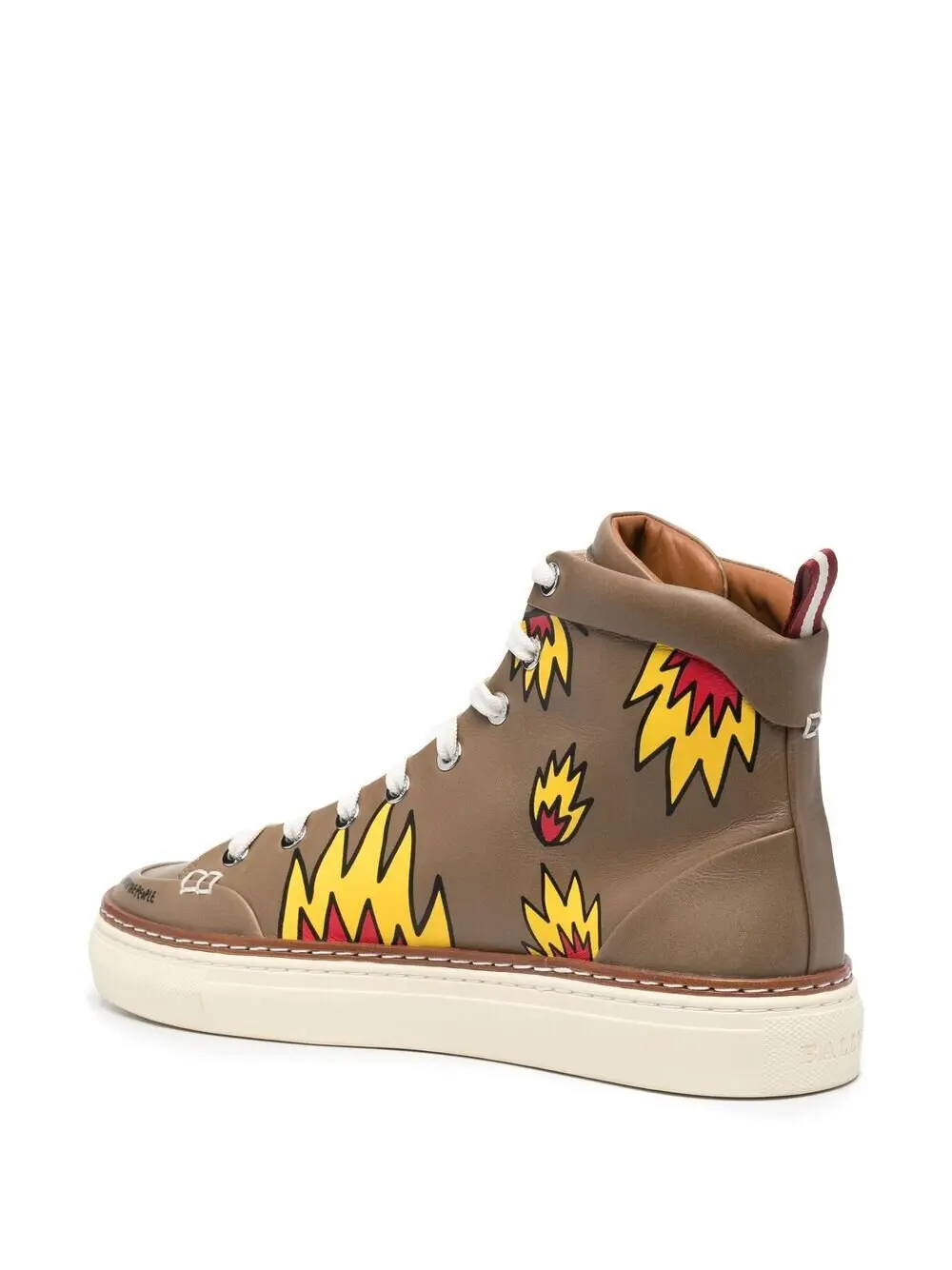 Bally Womens Helsa Sneakers in Brown