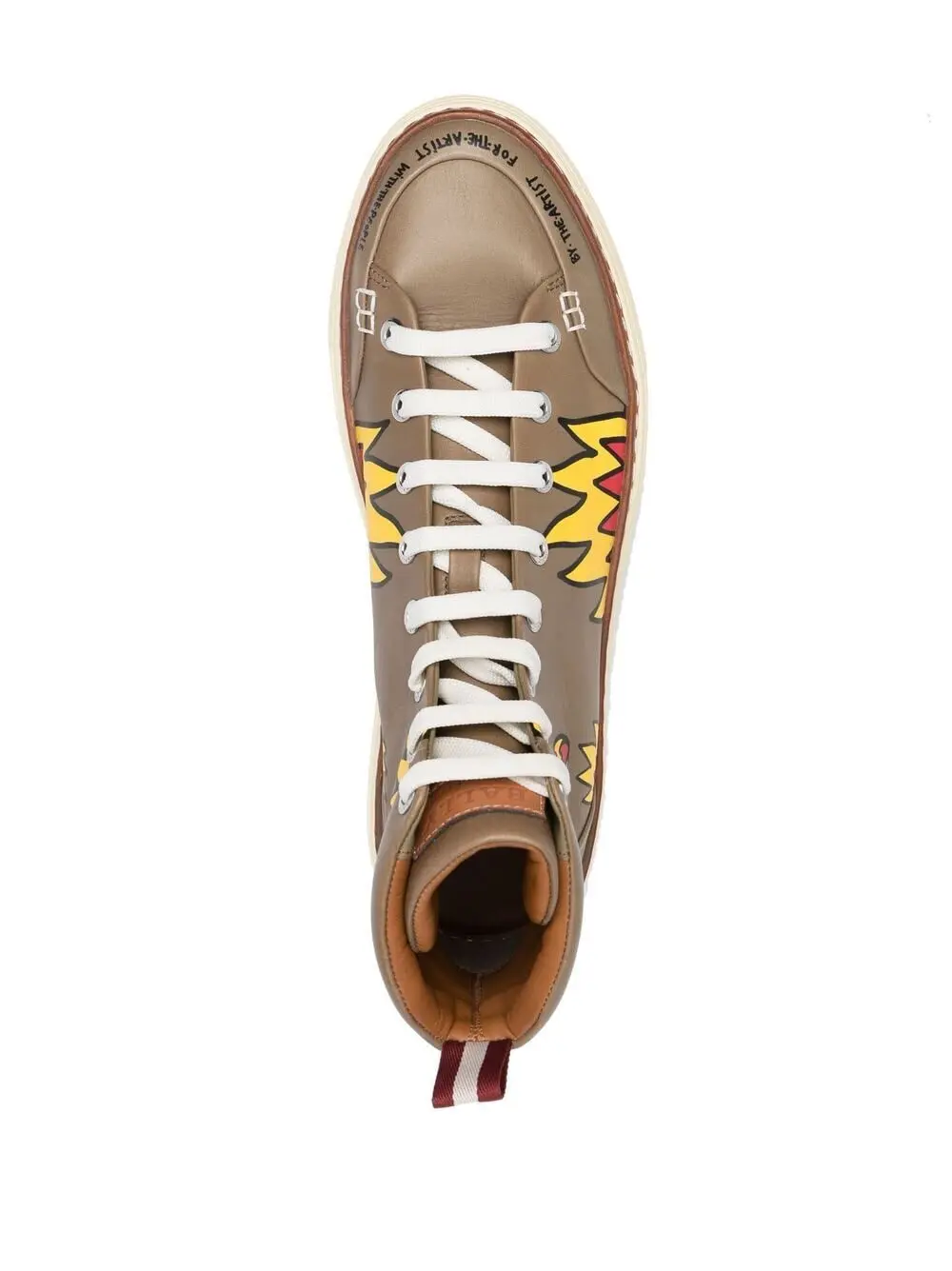 Bally Womens Helsa Sneakers in Brown