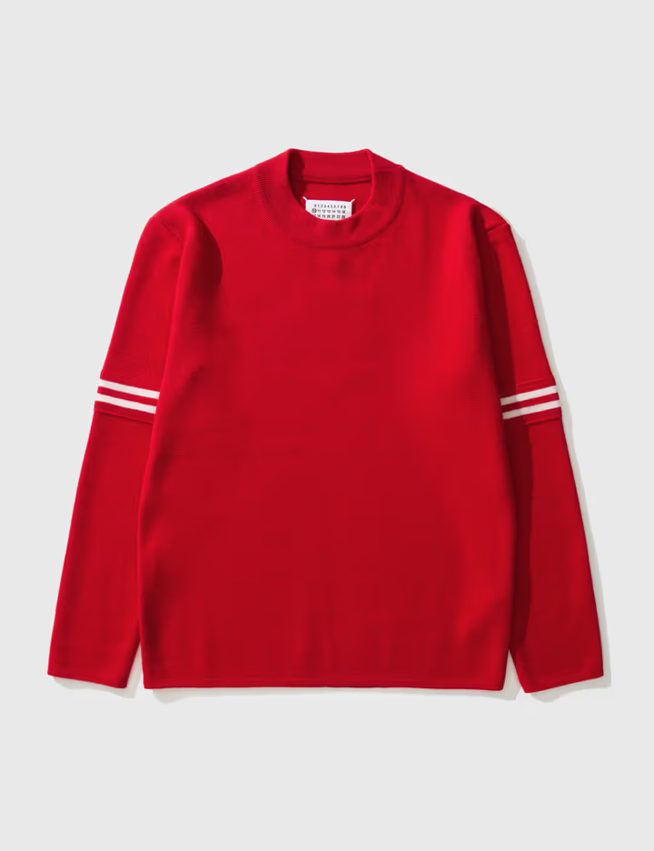 Maison Margiela Men's Sweatshirt in Red