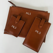 Womens Metier Pouches In Brown