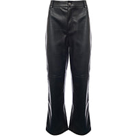 Pimkie Women's Leather Trousers in Black