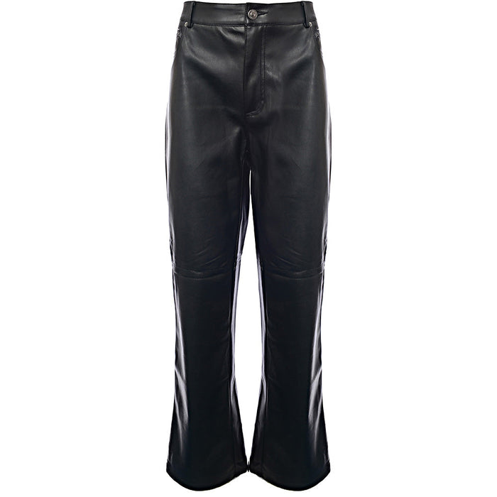 Pimkie Women's Leather Trousers in Black