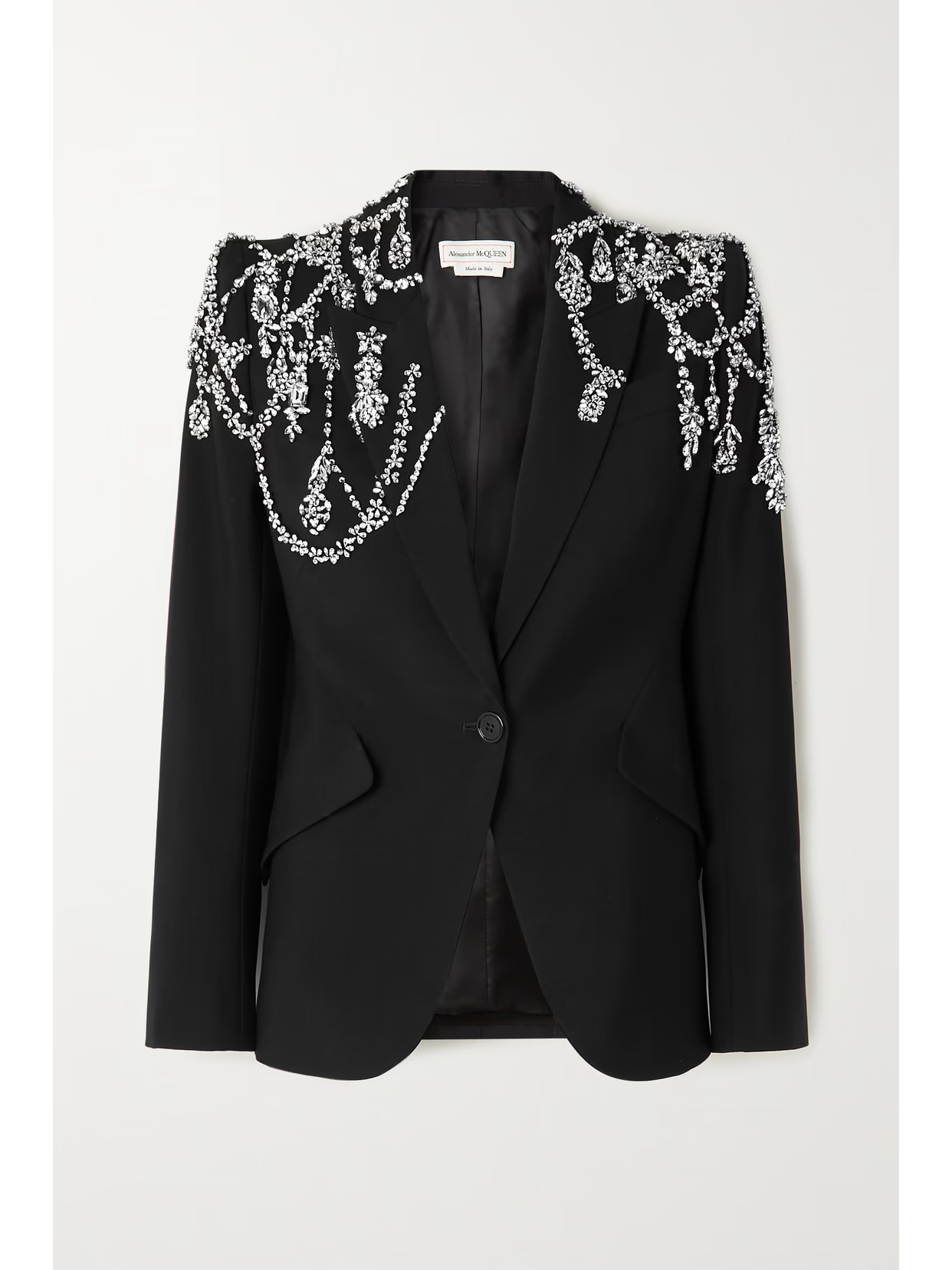 Alexander Mcqueen Women's Blazer in Black