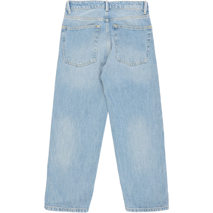 RAEY Womens Organic Dad Jean in Blue