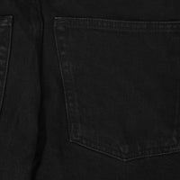 RAEY Womens Organic Dad Jean in Black