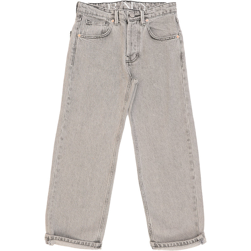 RAEY Womens Organic Dad Jean in Grey