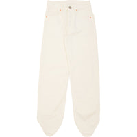 RAEY Womens Organic Opa Jean in White