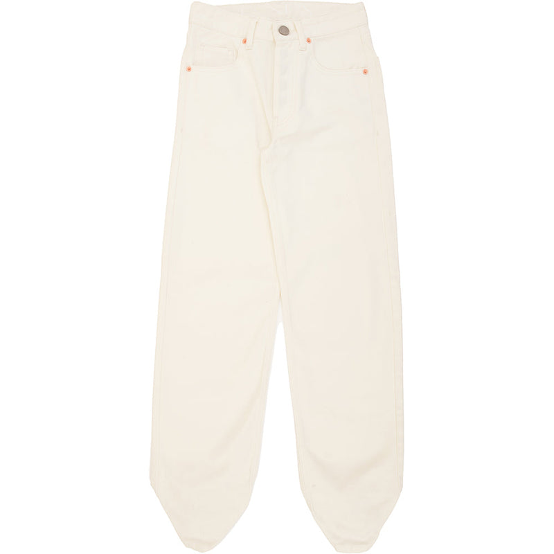 RAEY Womens Organic Opa Jean in White