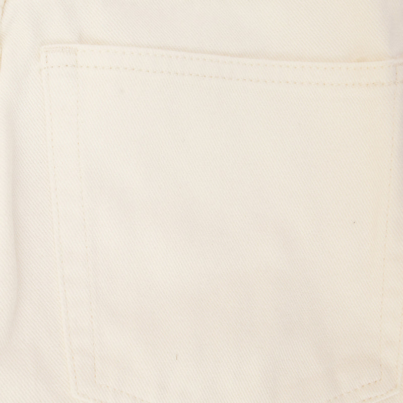 RAEY Womens Organic Opa Jean in White