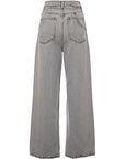 RAEY Womens Organic Fold Jean in Grey