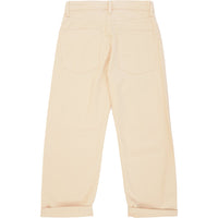 RAEY Womens Organic Linen Dad Jean in Beige