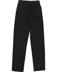 RAEY Womens Organic Track Jean in Black