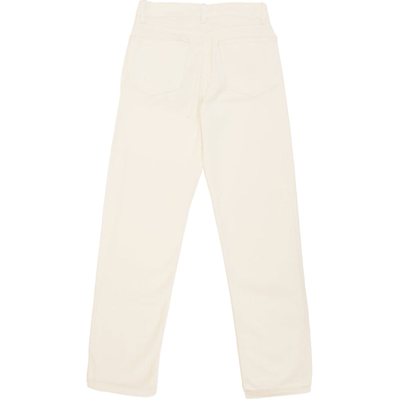 RAEY Womens Organic Track Jean in White