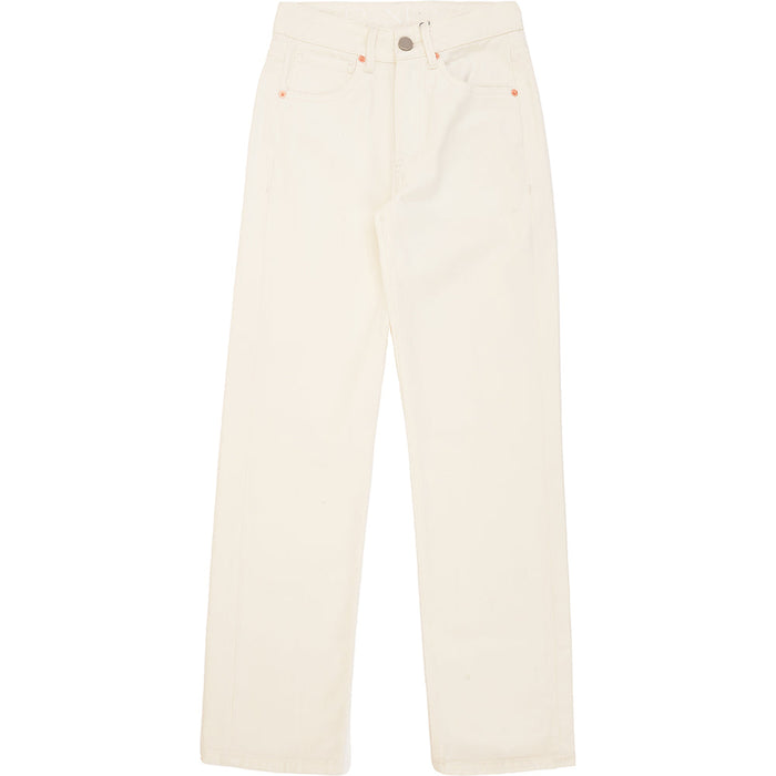 RAEY Womens Organic Push Jean in White