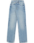 RAEY Womens Organic Push Jean in Blue