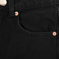 RAEY Womens Organic Push Jean in Black