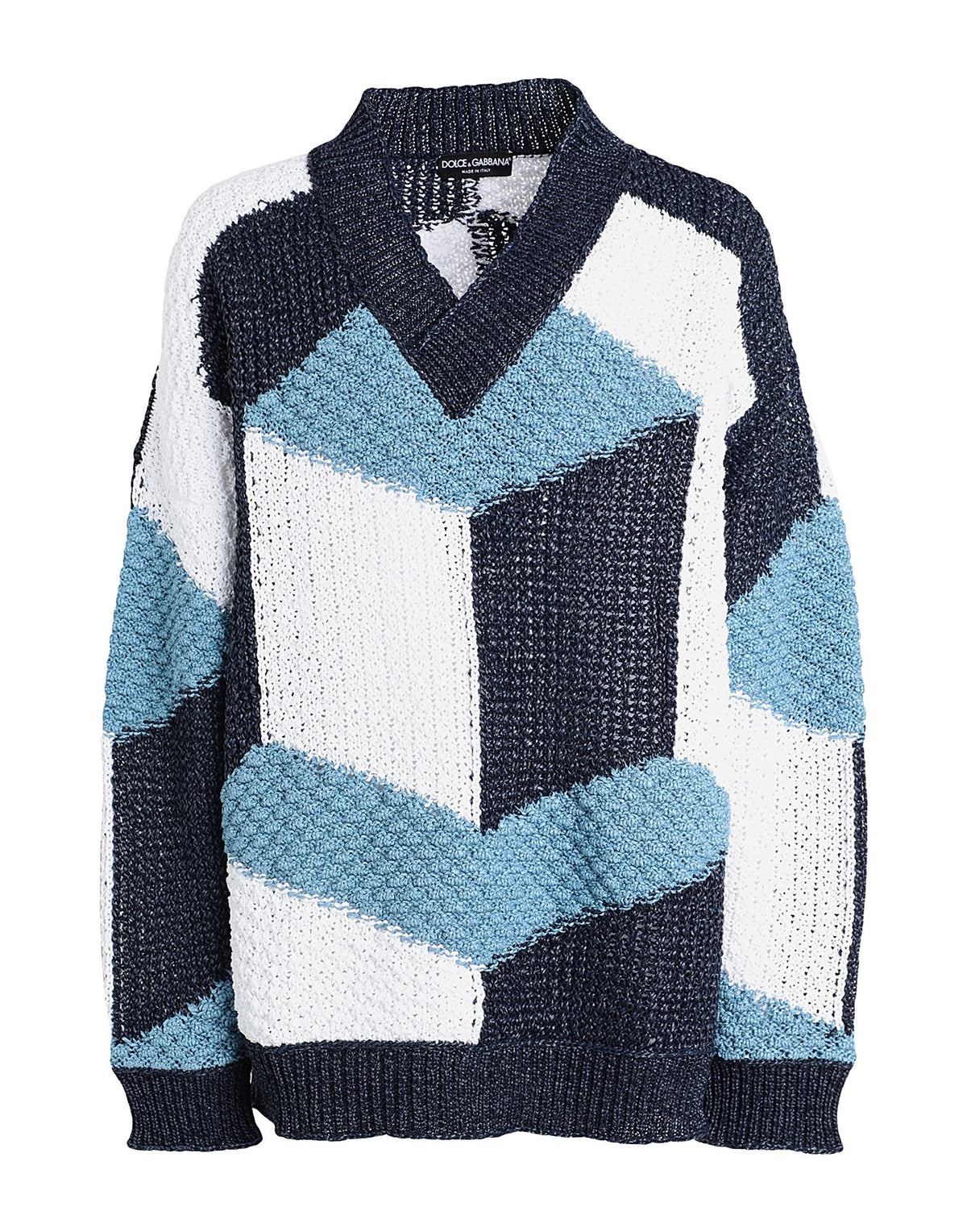 Dolce&Gabbana Men's V-Neck Knitted Jumper
