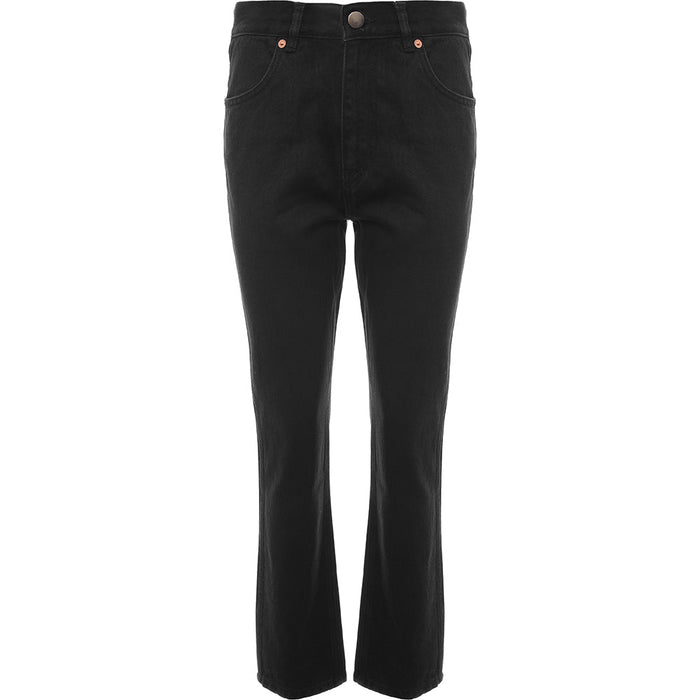 RAEY Mens Organic Dip Jean in Black