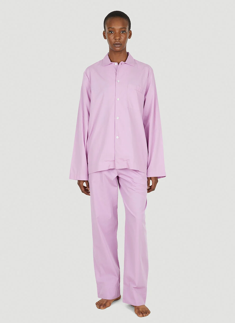 Womens Tekla Fabrics Pyjama Trousers In Pink