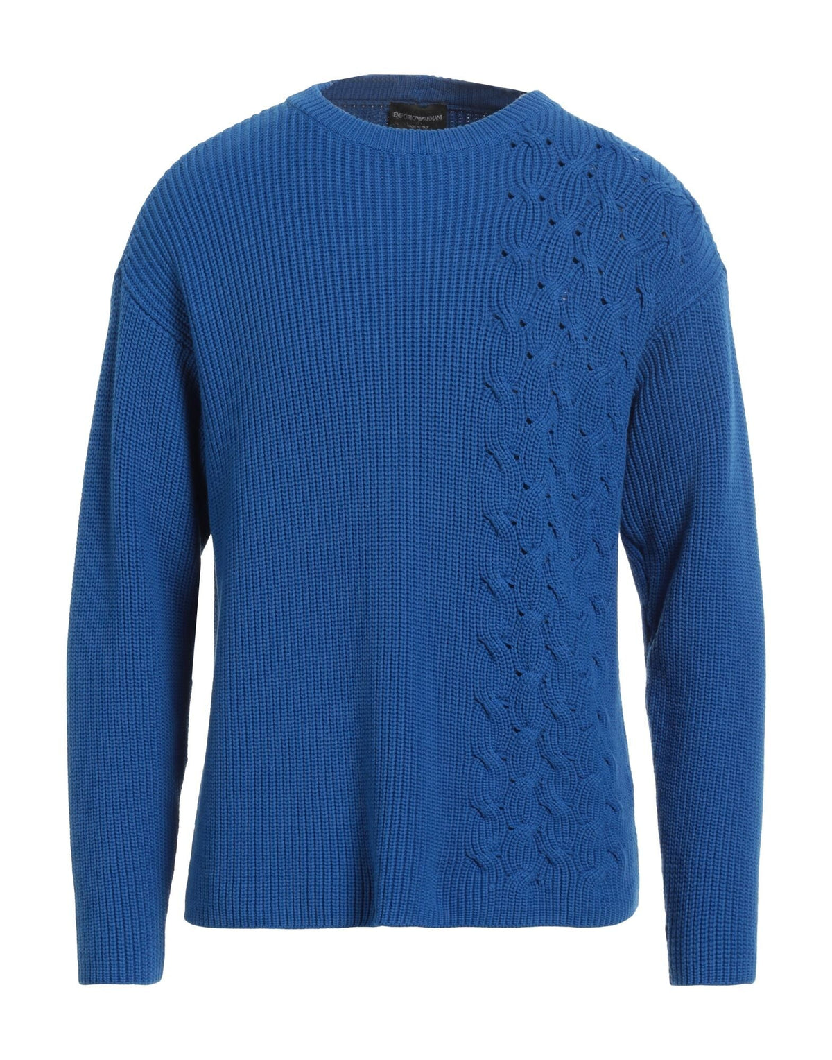 Emporio Armani Men's Solid colour Round Neck Jumper