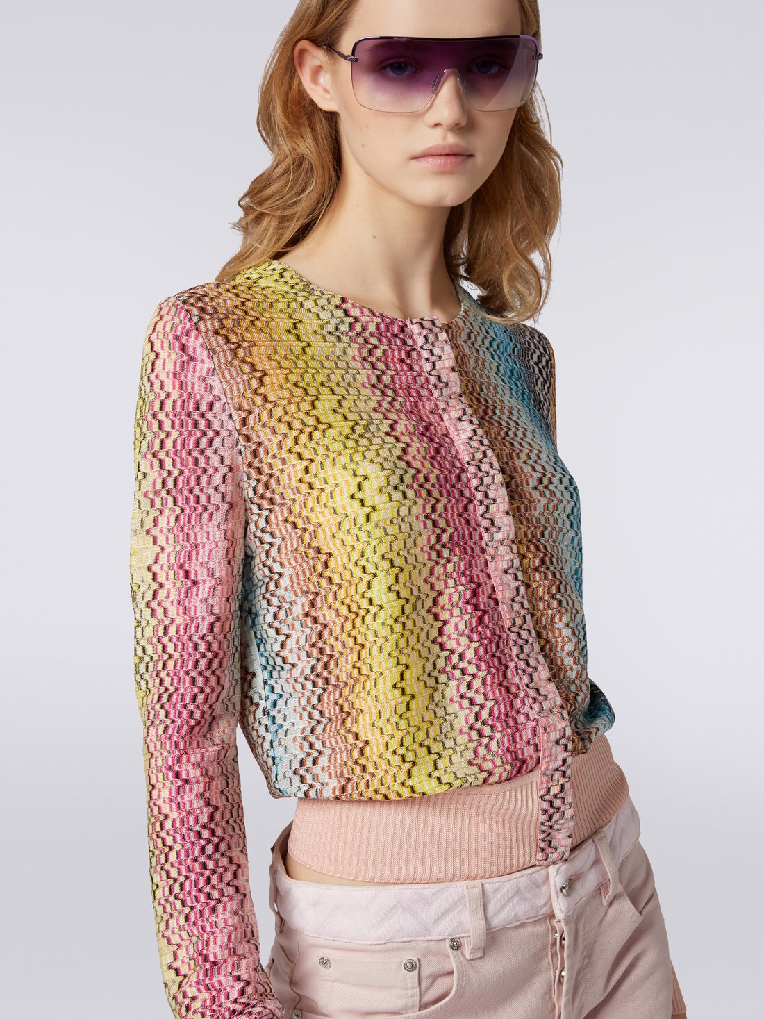 Missoni Womens Cardigan in Multicoloured