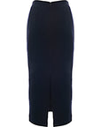 RAEY Womens Simple Long Pencil Skirt in Black