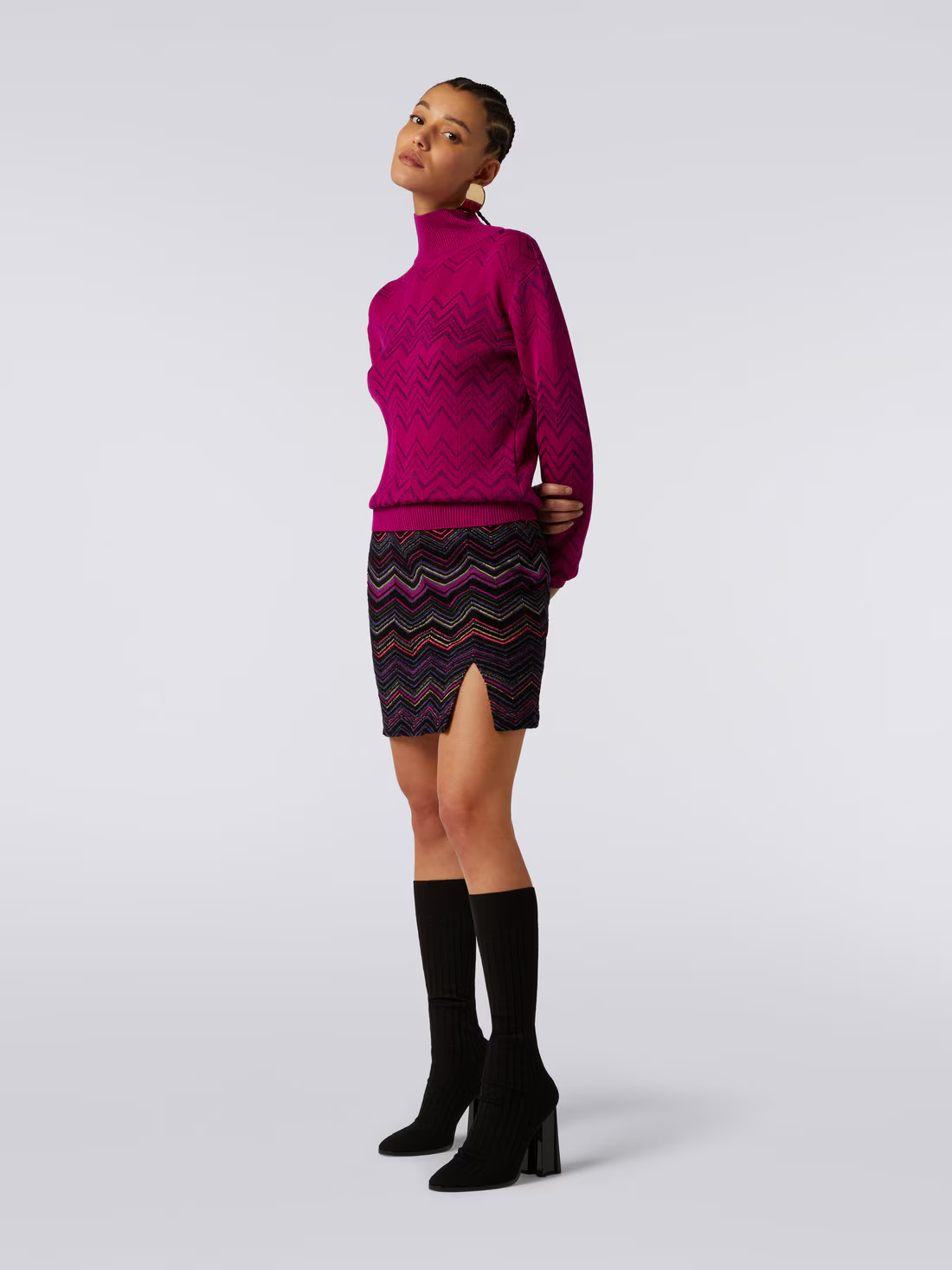 Missoni Womens Sweatshirt in Pink