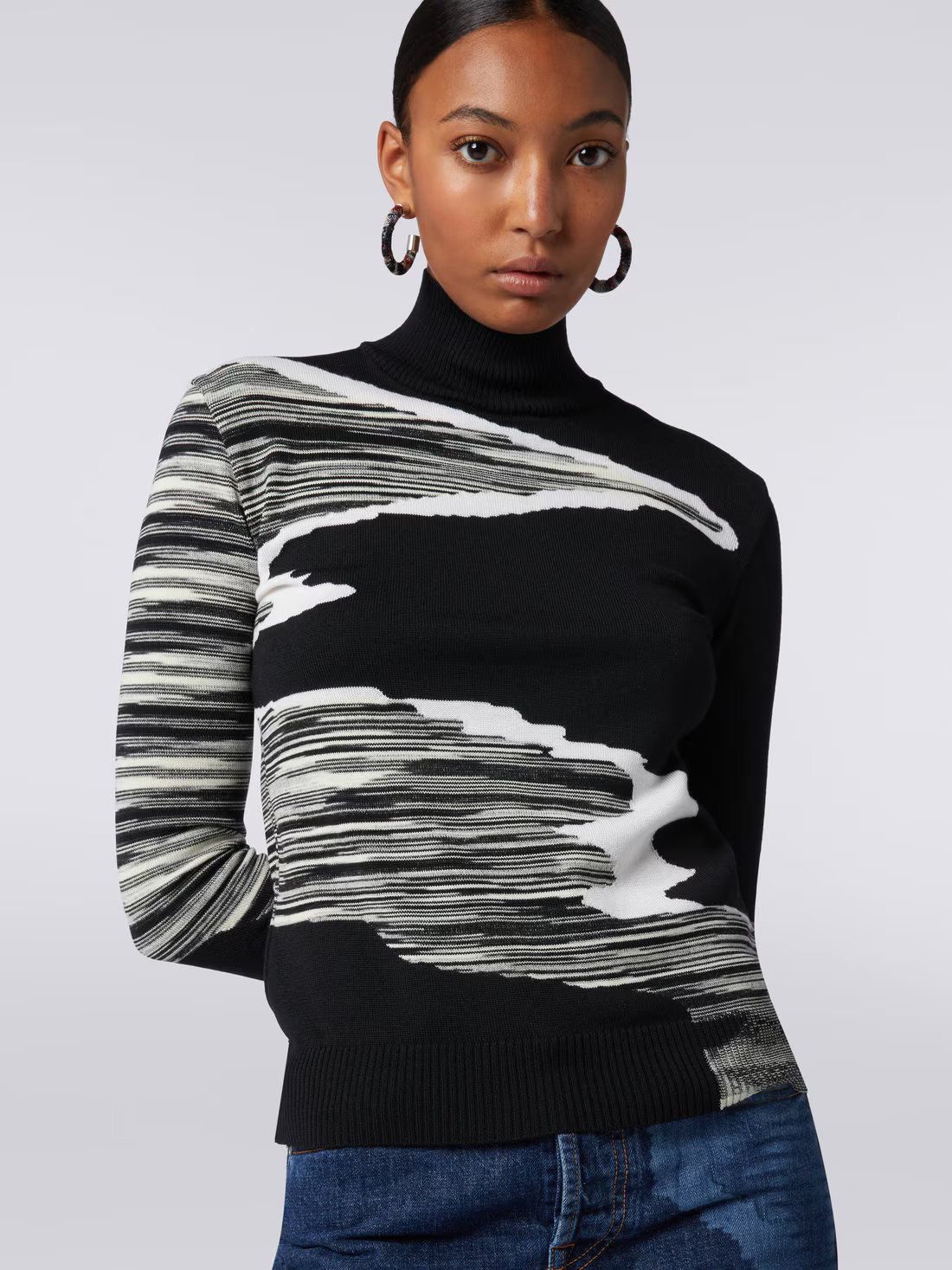 Missoni Womens Sweatshirt in Black
