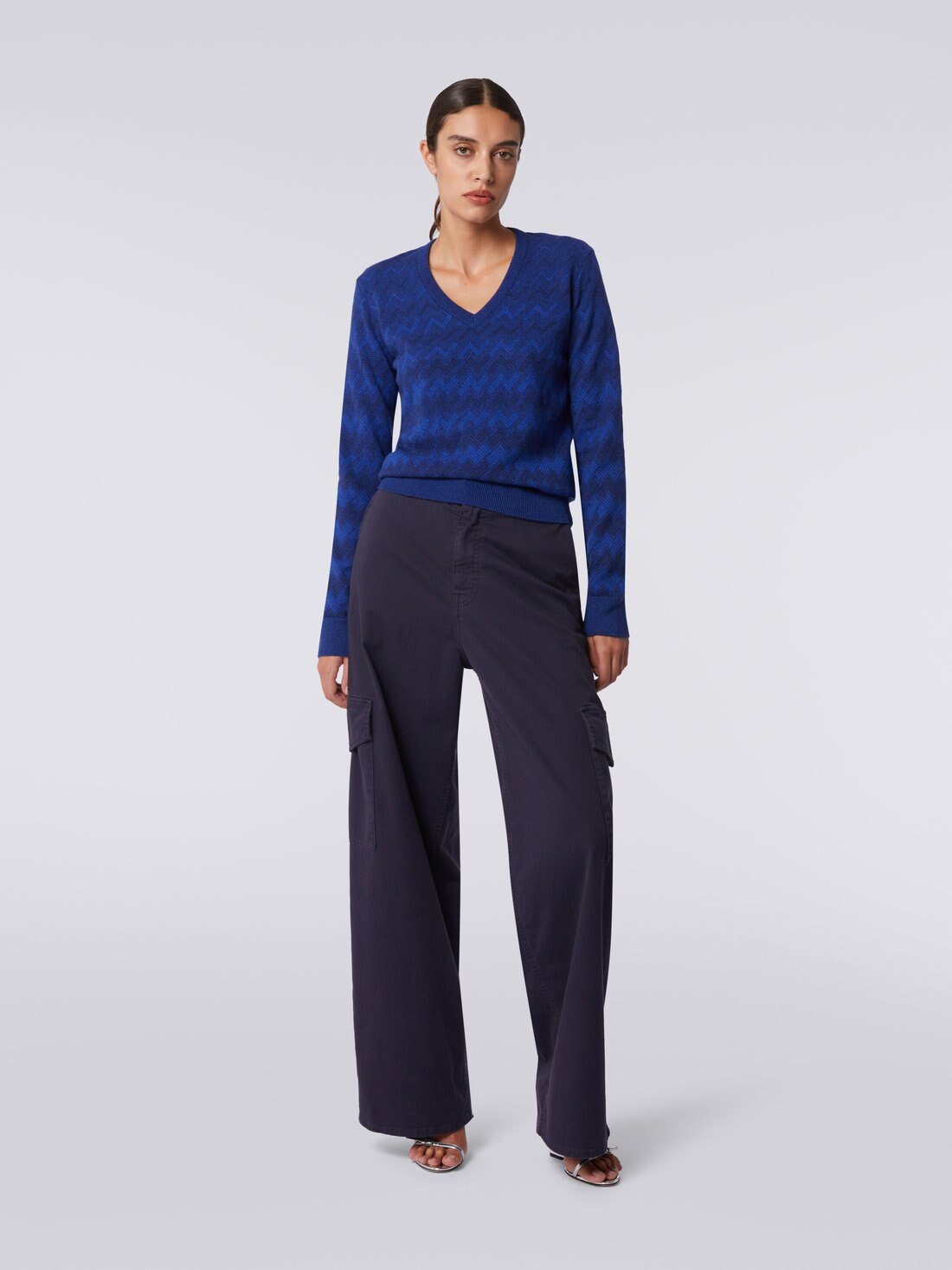 Missoni Womens Sweatshirt in Blue