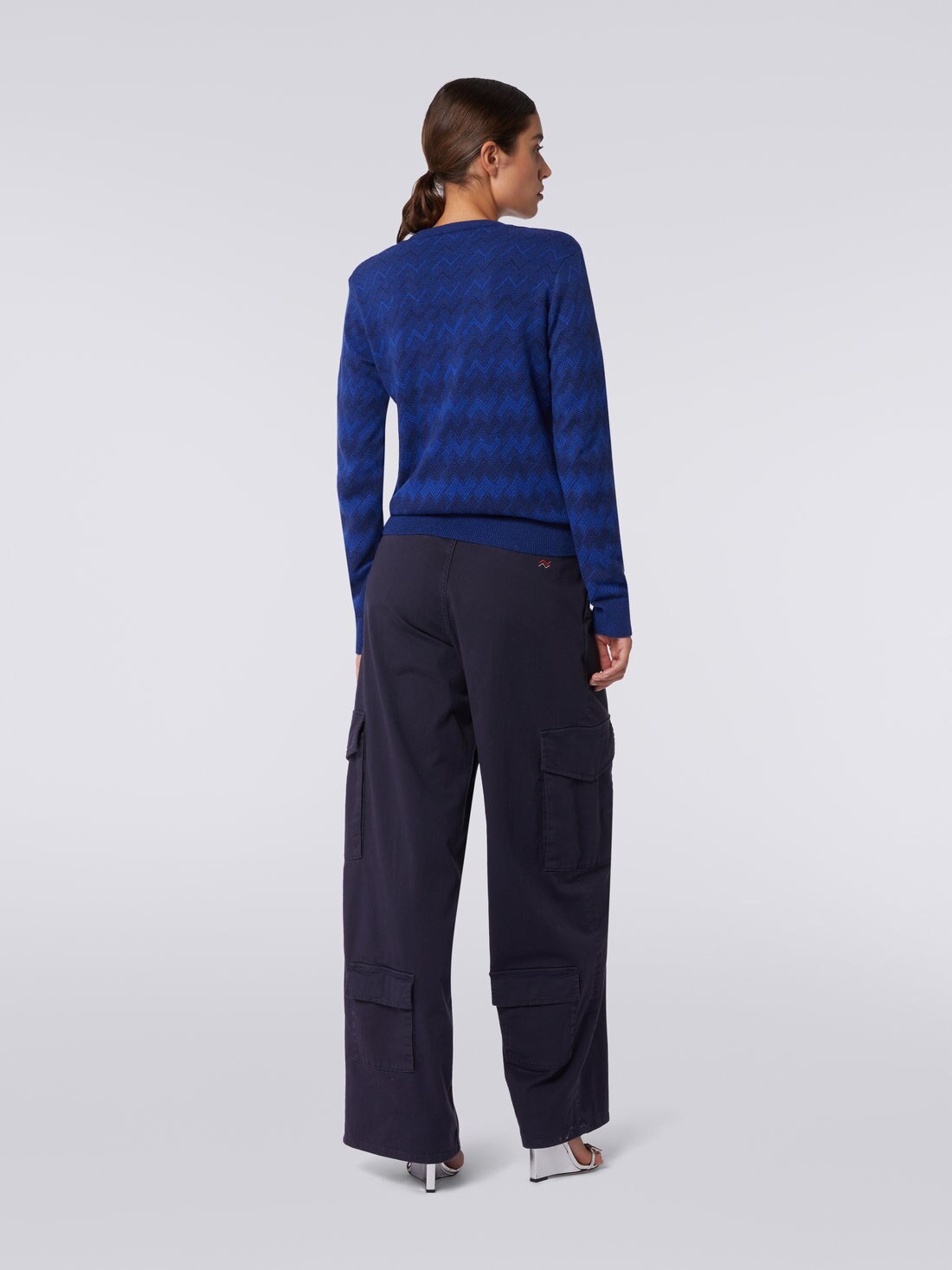 Missoni Womens Sweatshirt in Blue