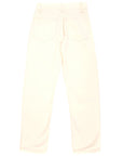 RAEY Womens At: Organic Crop Straight Leg Jean in White