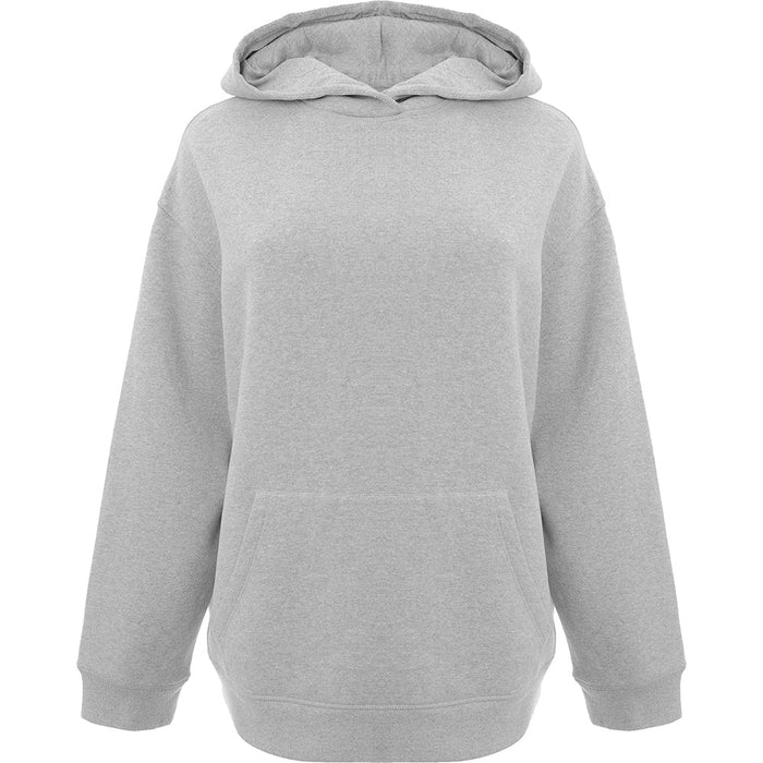 RAEY Womens Recycled Yarn Oversized Hoody in Grey