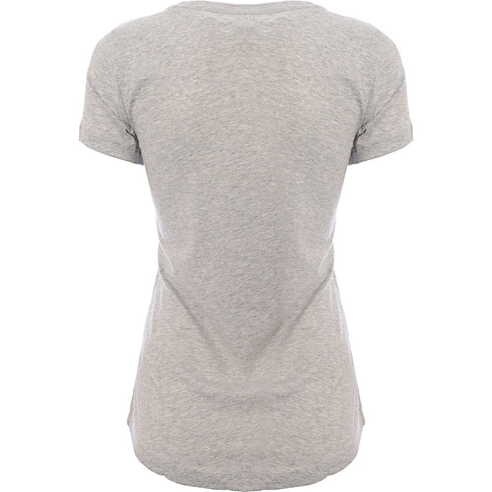 Puma Women&#39;s Grey Essentials Small Logo T-Shirt