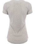 Puma Women's Grey Essentials Small Logo T-Shirt