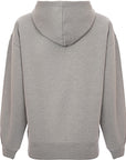 RAEY Womens Recycled & Organic Yarn Hoody in Grey