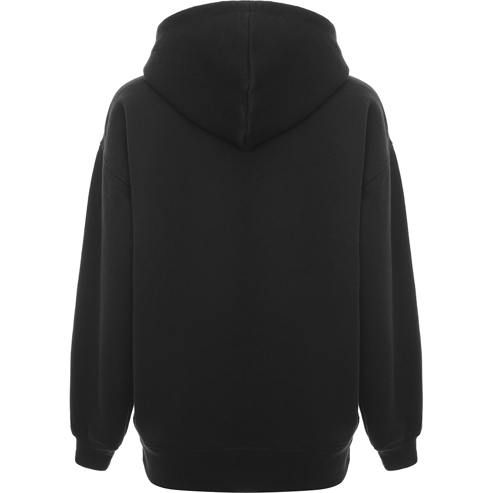 RAEY Womens Recycled & Organic Yarn Hoody in Black