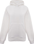 RAEY Womens Recycled & Organic Yarn Hoody in White