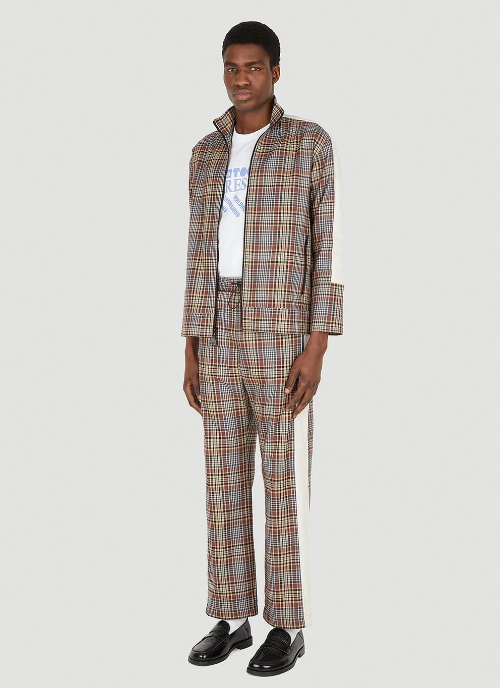 Mens Ahluwalia Studio Track Pants In Blue