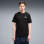 Puma Mens Essentials T-Shirt With Small Logo In Black