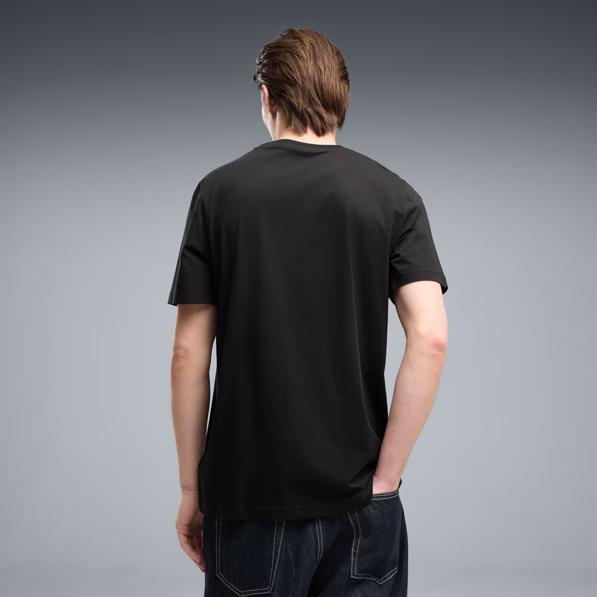 Puma Mens Essentials T-Shirt With Small Logo In Black