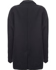 RAEY Mens Drop Shoulder Blazer in Black